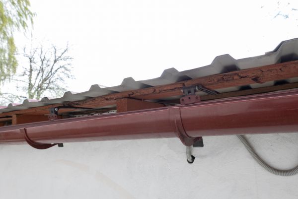 Round Gutters Installation in Edmond